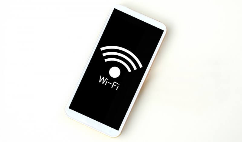 スマホをWi-Fiに繋ぐ