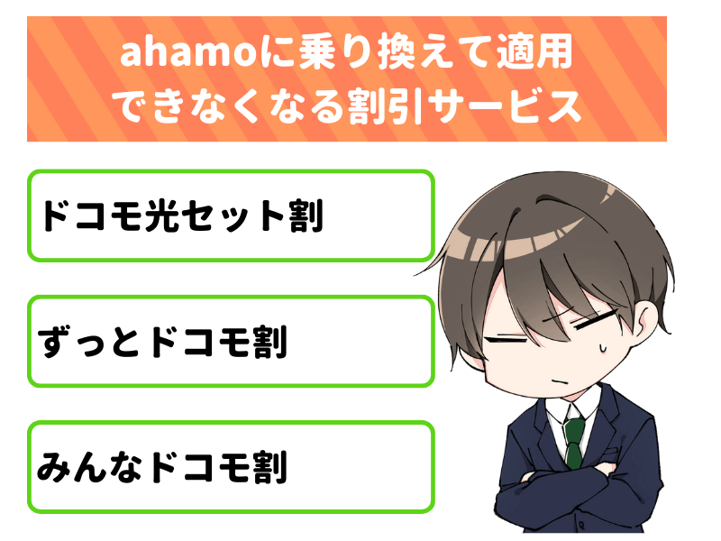 ahamoに乗り換えてドコモ光セット割が解除された場合のデメリット