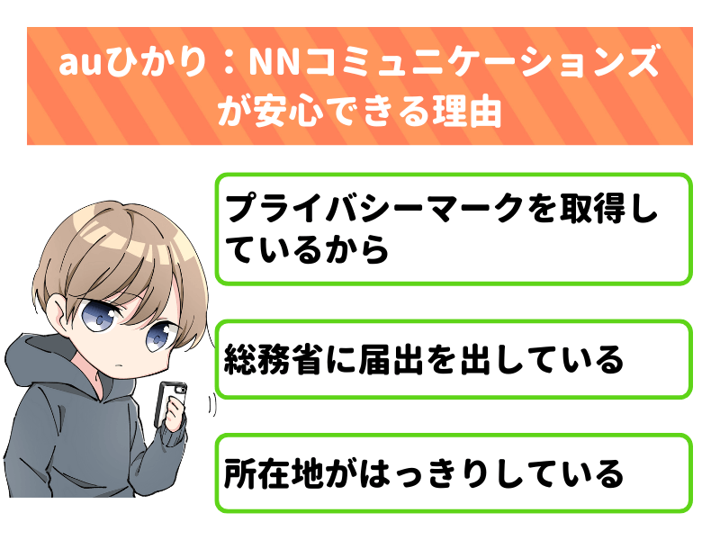 『NNコミュニケーションズ』が安心できる3つの理由